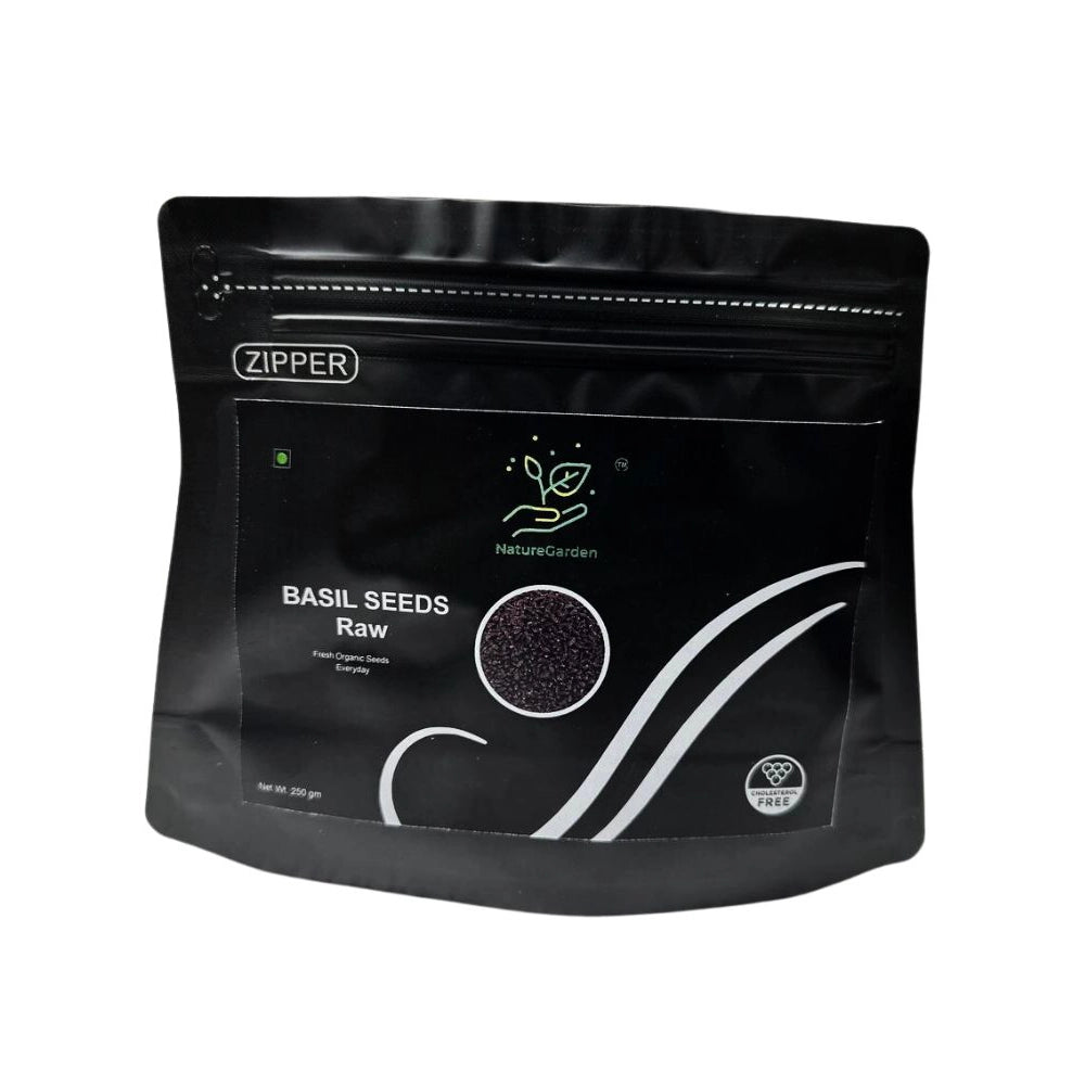 Nature Garden Raw Basil Seeds